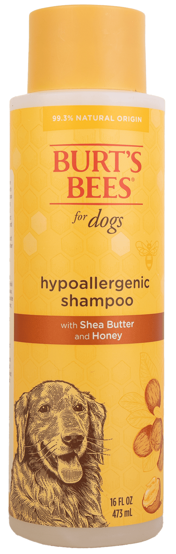 BURT'S BEES NATURAL PET CARE Burt's Bees Natural Hypoallergenic Shampoo Shea and Butter Honey for Dogs and Puppies