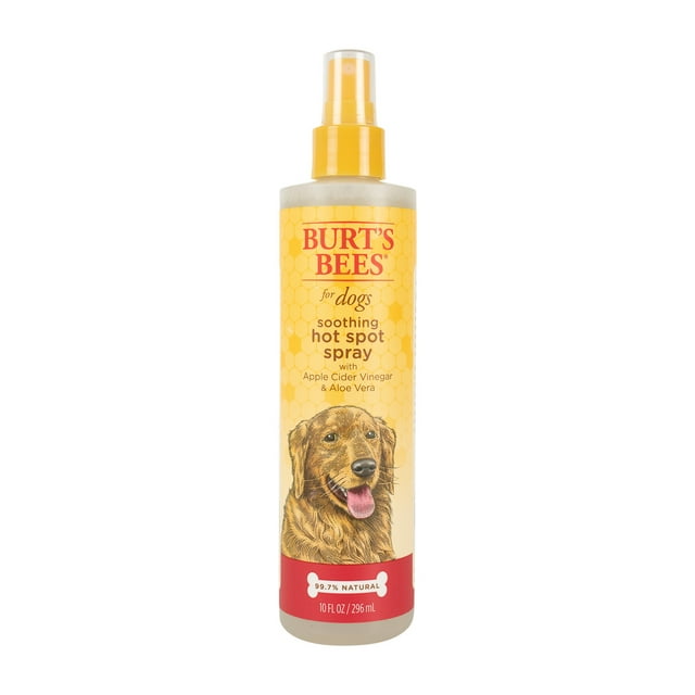 Burt's Bees Natural Pet Care Soothing Hot Spot Spray for Dogs, 10 oz
