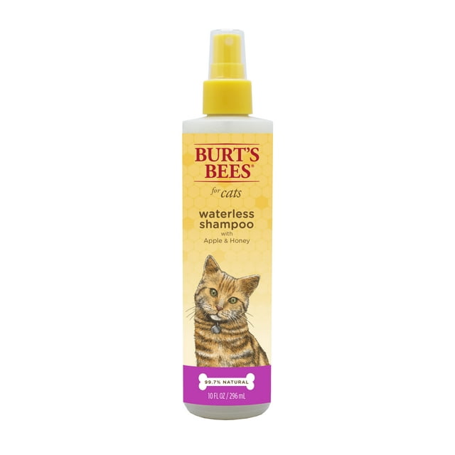 Burt's Bees Natural Pet Care Waterless Shampoo with Apple & Honey, Dry