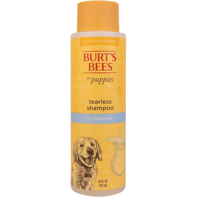 Burt's Bees Natural Tearless Puppy Shampoo with Buttermilk, Sulfate