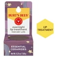 thumbnail interactive-video image 1 of Burt's Bees Overnight Lip Treatment for Dry Lips, With Essential Ceramides, 0.25 oz., 1 of 14