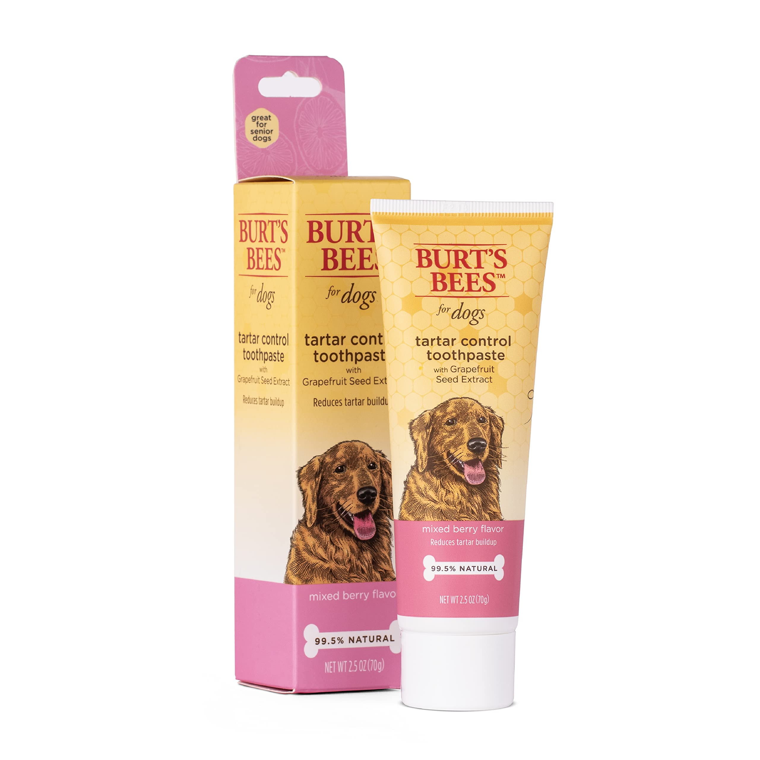 Burt's Bees for Pets MMF7 Tartar Control Toothpaste for Dogs with
