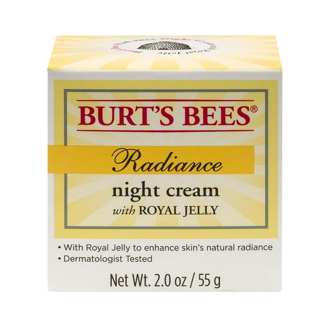 Burt's Bees Radiance Night Cream, 2 oz