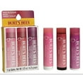 thumbnail image 1 of Burt's Bees Tinted Lip Balm | 3 Lip Balms (Sweet Violet, Rose, Pink Blossom), 1 of 3
