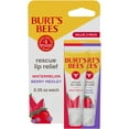 thumbnail image 1 of Burt's Bees Watermelon and Berry Medley Rescue Lip Relief, 2-Pack, 0.35 oz., 1 of 15