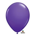 thumbnail image 1 of Burton & Burton 11" Purple Violet Qualatex Balloons 25 Pack, 1 of 2
