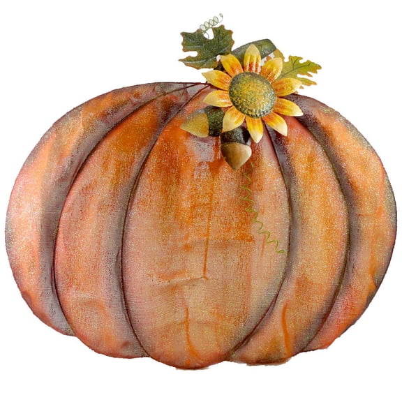 Burton & Burton 19.00In Mesh Pumpkin, Mesh/Metal, Sunflower Acorn Autumn 9717086 Large