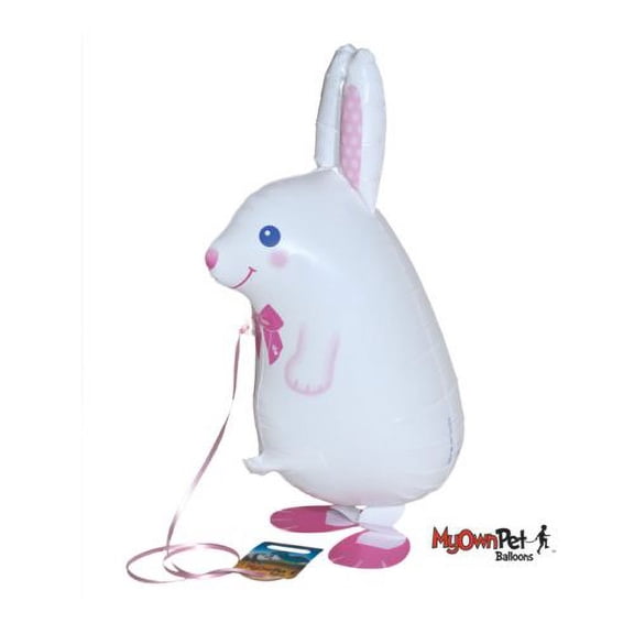 Burton & Burton 21" White Rabbit Balloon