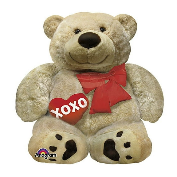 Burton & Burton 28" Xoxo Cuddly Bear Balloon