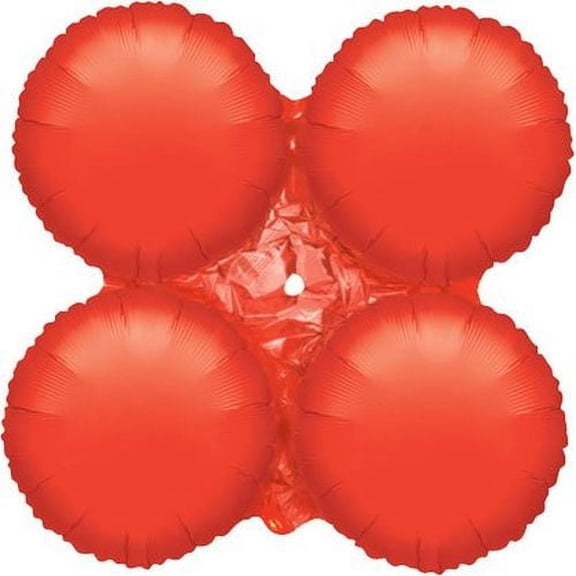Burton & Burton 30" Metallic Red Clover Balloon
