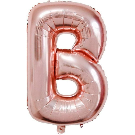 Burton & Burton 34" Letter B Rose Gold Balloon