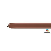 Burton & Burton 350Q Chocolate Brown Latex Balloons 100 Pack