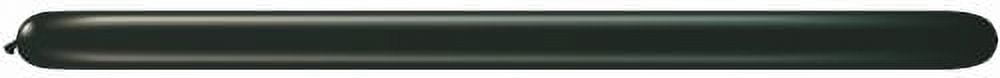 Burton & Burton 350Q Onyx Black Latex Balloons, Pack Of 100