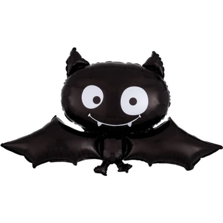 Burton & Burton 41" Black Bat Shape Balloon