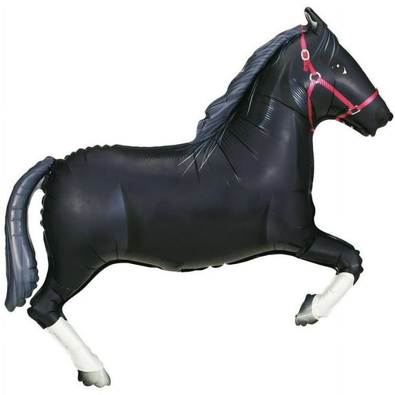 Burton & Burton 43" Black Horse Full Body Balloon