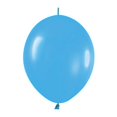 thumbnail image 1 of Burton & Burton 6" Blue Link O Loon Balloons, Pack Of 50, 1 of 1