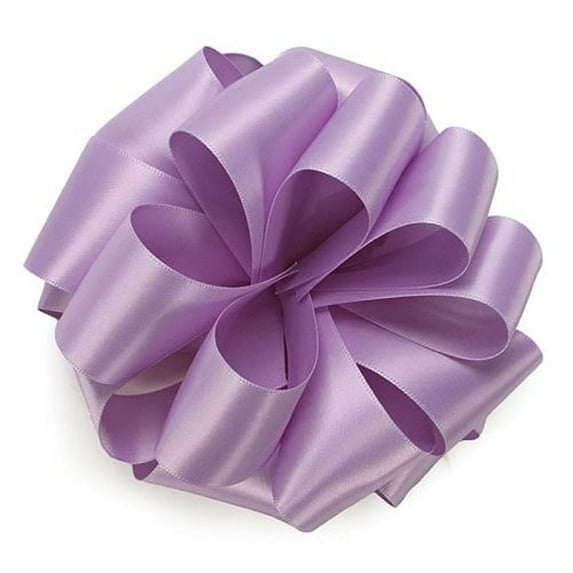 Burton & Burton #9 Light Orchid Satin Double Faced Ribbon