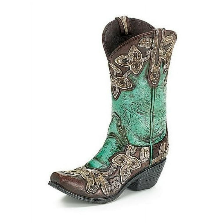 Burton Burton Cowgirl Boot Pretty Lady Vase