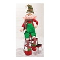 thumbnail image 1 of Burton + Burton Decorative Sitting Elf Figurine, 1 of 1