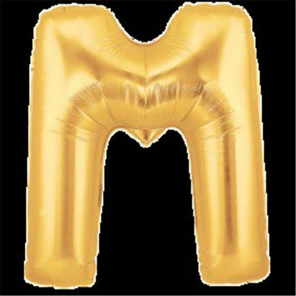 Burton & Burton Jumbo 40" Gold Foil Letter Balloon (Each)