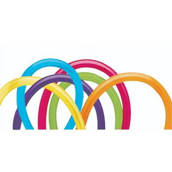 Qualatex 260Q Biodegradable Latex Balloons 100-Units per pack (1-Pack) Tropical