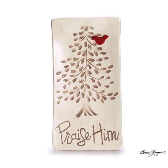 Burton & Burton Praise Him Tree With Xmas Tree Tray