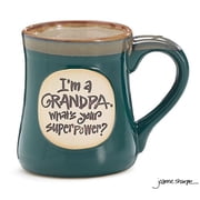 Burton & Burton Superpower Grandpa Message Mug