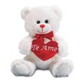 thumbnail image 1 of Burton Burton Te Amo Bear with Heart Plush Toy, 10-inch Height, 1 of 1
