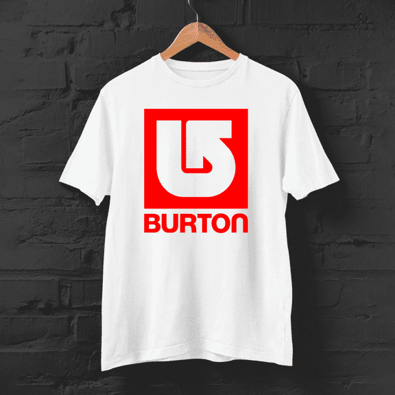 Burton Men's Snowboards Logo Men's T-Shirt Brand New From American Size