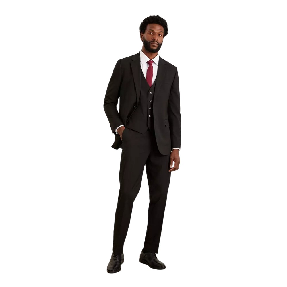 Burton Mens Essential Plain Tailored Suit Pants - Walmart.com