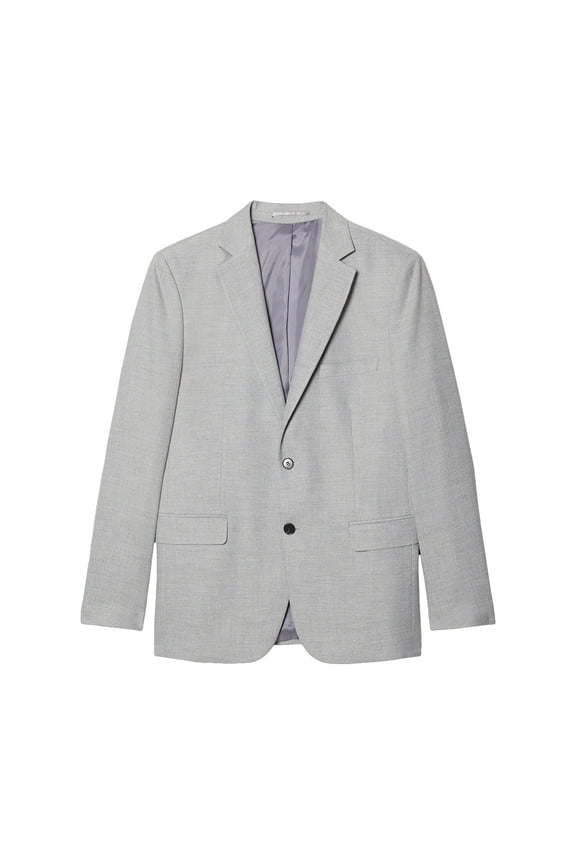 Mens Marl Slim Suit Jacket