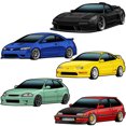 thumbnail image 1 of Burton Racing JDM Sticker Pack, 1 of 1