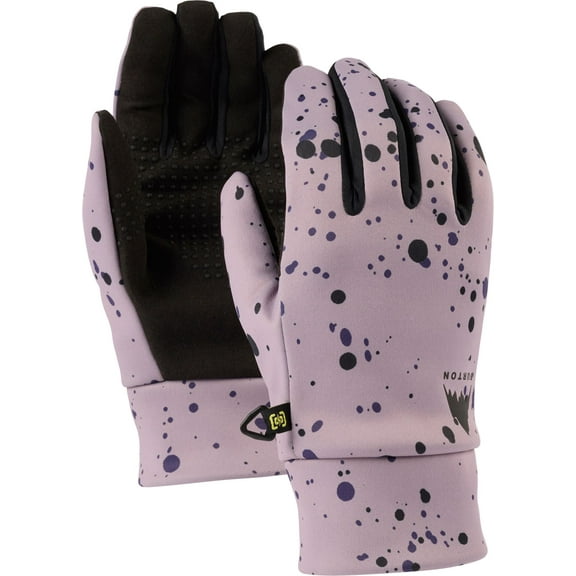 Burton Women's Touch N Go Liner Gloves (Elderberry Splatter, M)