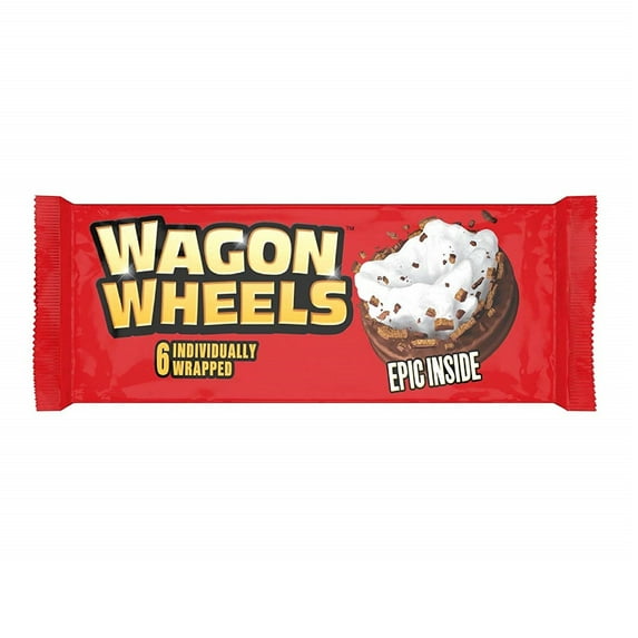 Burtons Original Wagon Wheels 6 PK - 228.6g