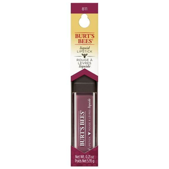 Burts Bees 100% Natural Moisturizing Liquid Lipstick, Blush Brook 1 Tube