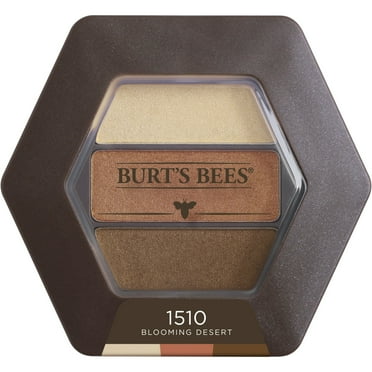 Burts Bees 100% Natural Origin Eye Shadow Palette, Trio Blooming Desert, 0.12 Ounce