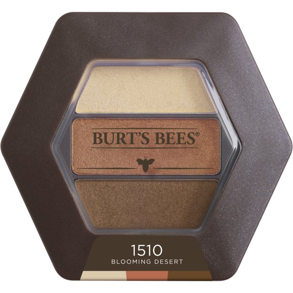 Burts Bees 100% Natural Origin Eye Shadow Palette, Trio Blooming Desert, 0.12 Ounce