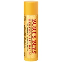 Burts Bees 100% Natural Origin Moisturizing Lip Balm, Original Beeswax, 0.15 Ounce Tube