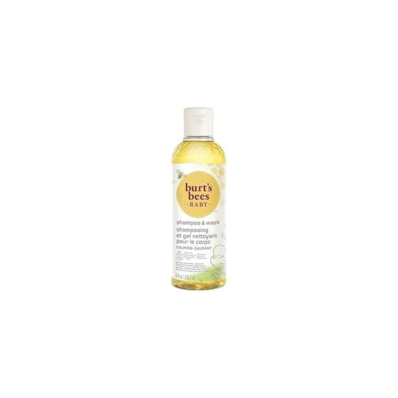 Burts Bees Baby Bee Calming Shampoo for sensitive skin - 8 oz - Pack of 2