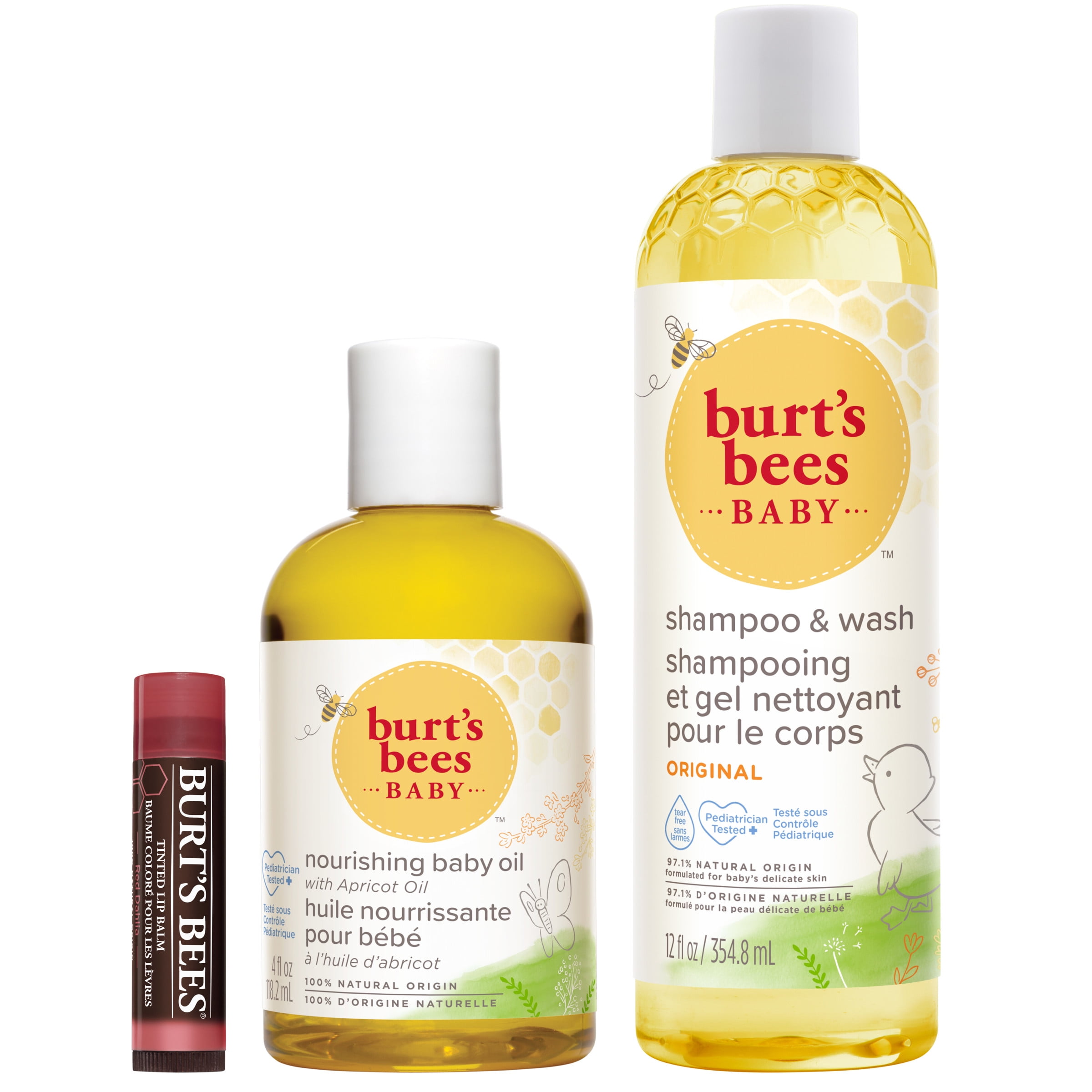Burt's Bees Baby Bath Essentials Shower Gift Set