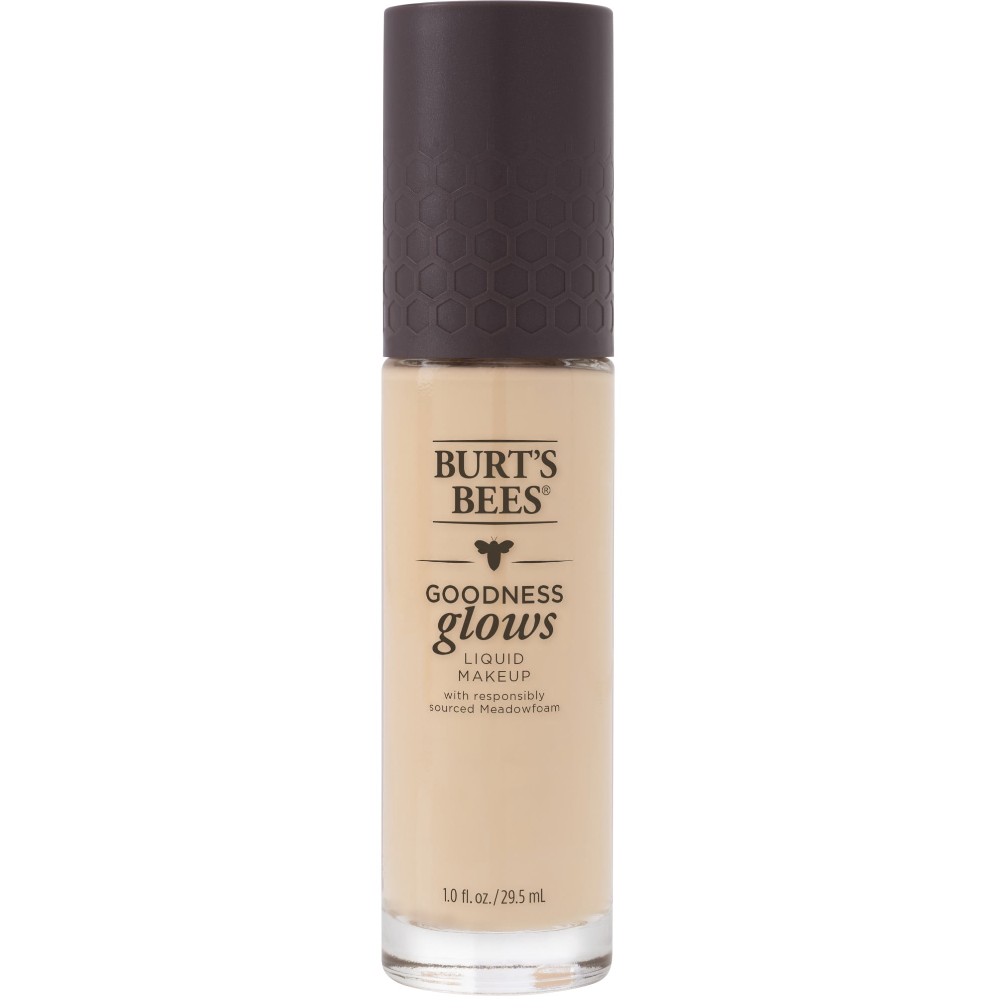 Burts Bees Goodness Glows Liquid Foundation, Ivory, 1.0 oz