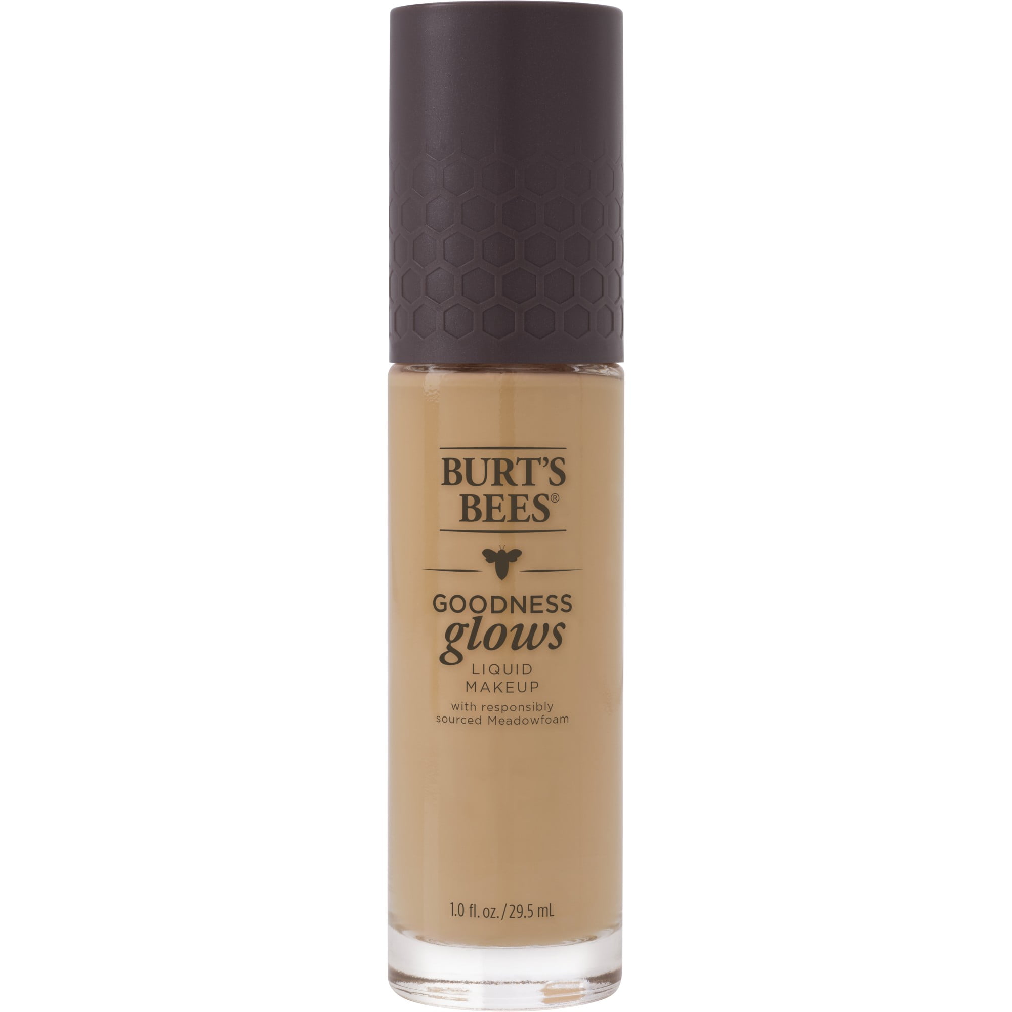 Burts Bees Goodness Glows Liquid Foundation, Warm Honey - 1.0 Ounce