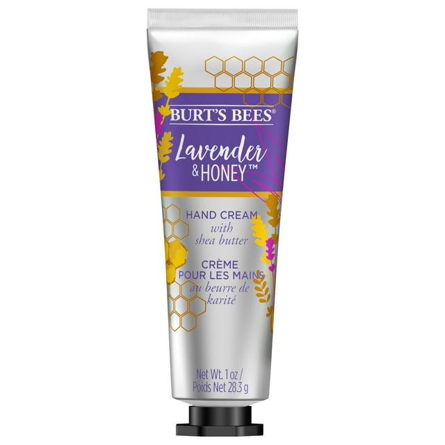 Burts Bees Lavender and Honey Hand Cream with Shea Butter, 1 Ounce