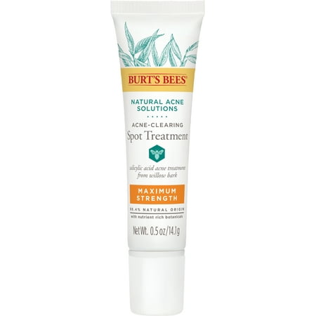 Burts Bees Natural Acne Solutions Spot Treatment for Oily Skin, 0.5 oz