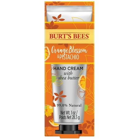 Burts Bees Orange Blossom and Pistachio Hand Cream with Shea Butter, 1 Ounce