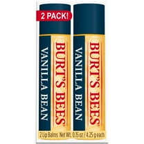 Burts Bees Vanilla Bean Lip Balm, 2-Pack, 0.15 oz.