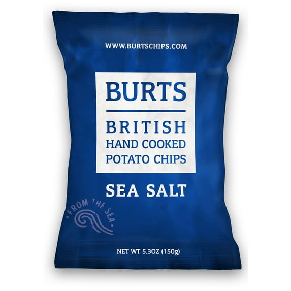 Burts Sea salt Potato Chips, 5.3oz (150g)