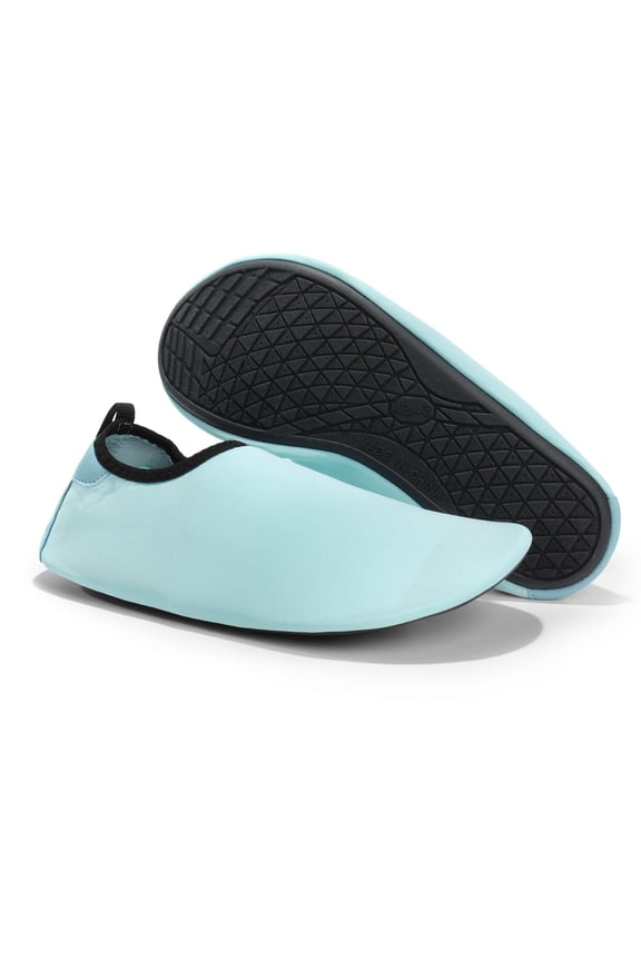 Men's Water Shoes Quick-dry Breathable Sports Aqua Socks Slip-on Barefoot GREEN 6-12.5