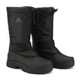 thumbnail image 1 of Burudani Men's Waterproof Hiking Winter Snow Boots Insulated Fur Liner Lightweight Outdoor Tall Boots, 1 of 6