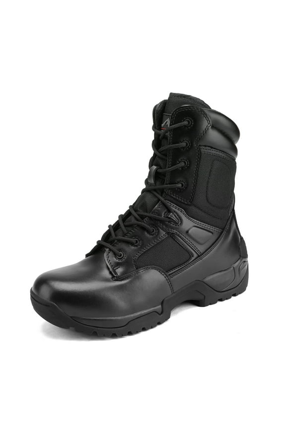 NORTIV 8 Mens Desert Military Combat Tactical Work Boots Hiking Motorcycle Boots